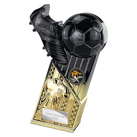 Gold Marauders Shirt Boot Ball Trophy 190mm