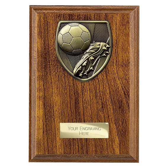 Cobra Wood Boot Ball Plaque 175mm