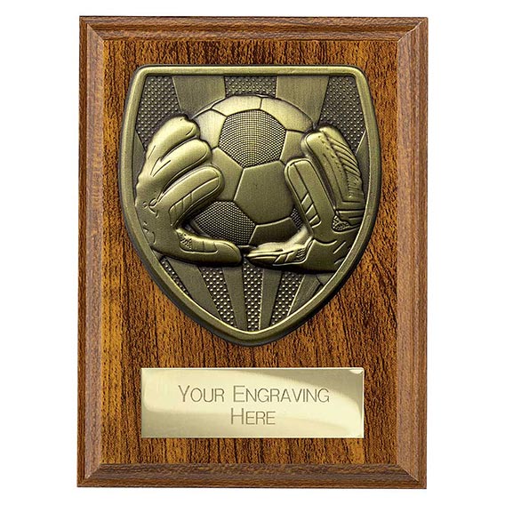 Cobra Wood Goalkeeper Plaque 125mm