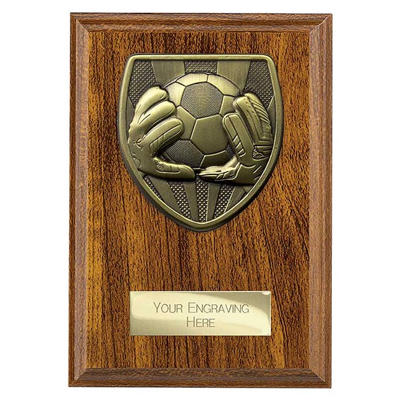 Cobra Wood Goalkeeper Plaque 150mm