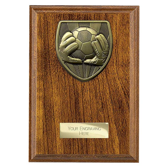 Cobra Wood Goalkeeper Plaque 175mm