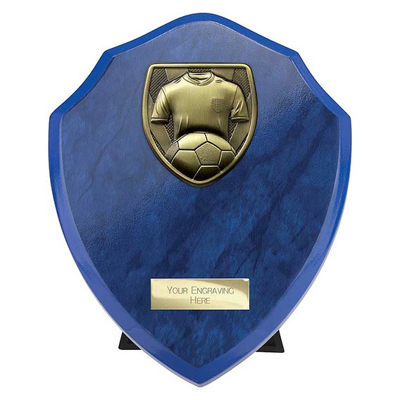 Cobra Blue Football Shield 175mm