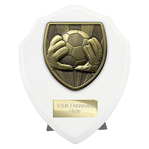 Cobra White Goalkeeper Shield 125mm