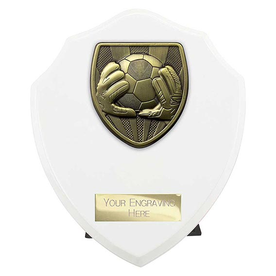 Cobra White Goalkeeper Shield 150mm