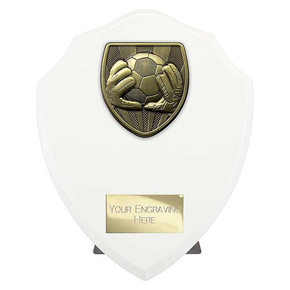 Cobra White Goalkeeper Shield 175mm