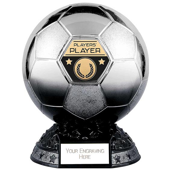 Elite Metallic Silver to Black Players Player 185mm