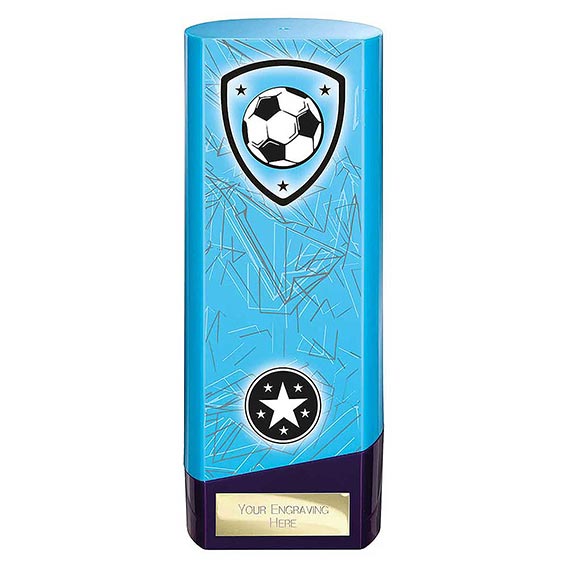 Blue Prime Football Trophy 190mm