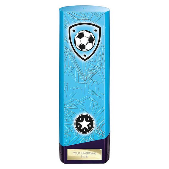 Blue Prime Football Trophy 220mm