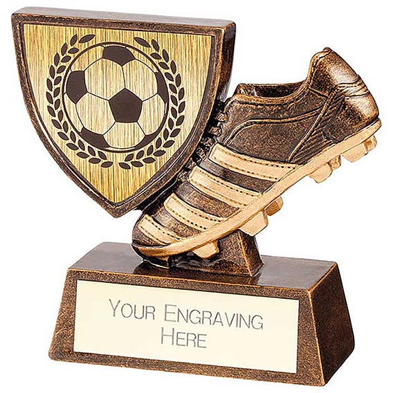 Tempo Shield Football Resin Award