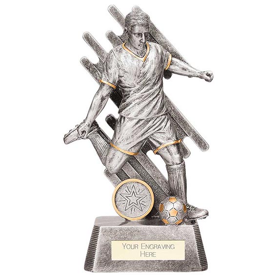 Focus Male Footballer Silver 190mm
