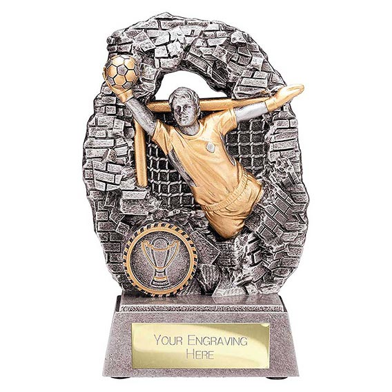 Blast Out Football Goalkeeper Trophy 160mm