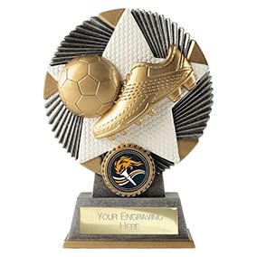 Pulse Star Boot Ball Trophy 150mm