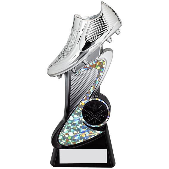 Metallic Silver Blitz Boot 175mm