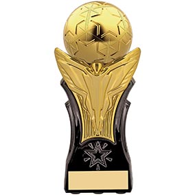 Victory Strike Gold Football Trophy 16cm