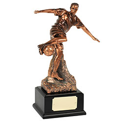 Bronze Football Figure Award 255mm