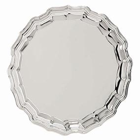 Gillingham Silver Salver 250mm