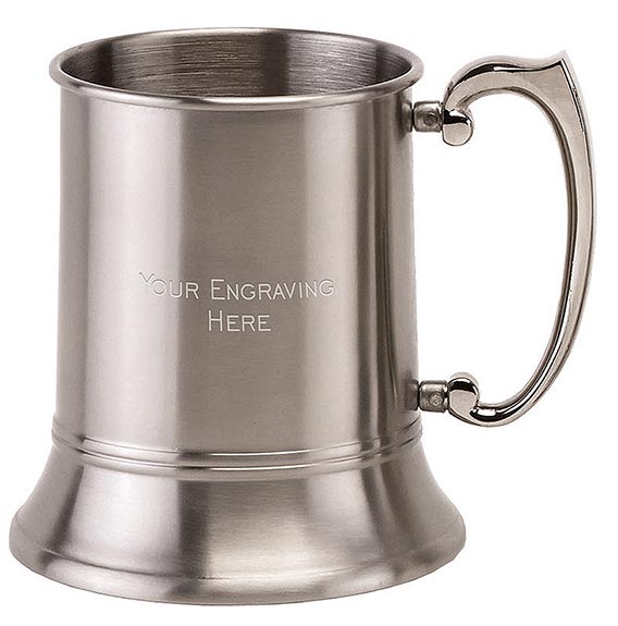 Stainless Steel  Vision Satin Tankard 20oz