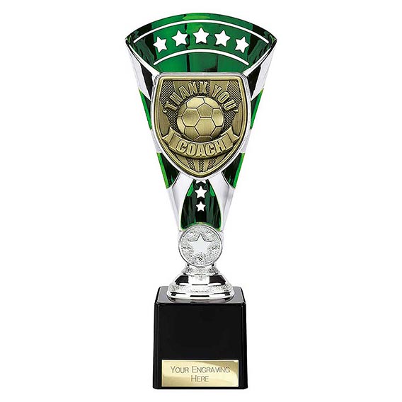 Green Cobra Star Thank You Coach 230mm