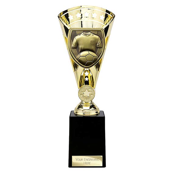 Silver Cobra Star Football Cup 255mm