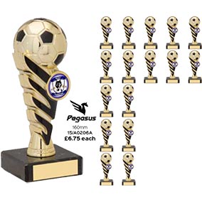 Pegasus Bright Gold Cup 16cm Team Pack