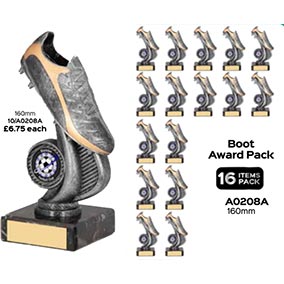Silver Gold Boot 160mm Team Pack