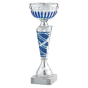 Charleston Cup Silver & Blue 240mm