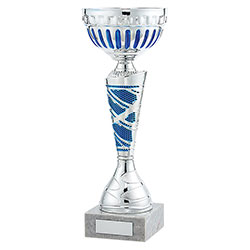 Charleston Cup Silver & Blue 265mm
