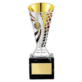 Gold Defender Football Cups 170mm