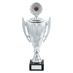 Crusader Plastic Cup Silver 380mm