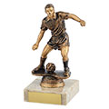 Dominion Football Trophy Antique Bronze & Gold 140mm *