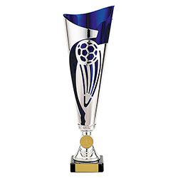 Blue Champions Football Cup 325mm