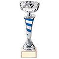 Eternity Cup Silver & Blue 240mm