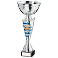 Commander Cup Silver & Blue 240mm