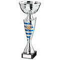 Commander Cup Silver & Blue 255mm