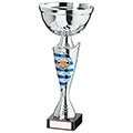 Commander Cup Silver & Blue 265mm