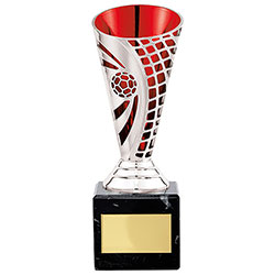 Red Defender Football Cups 170mm