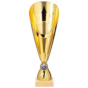 Rising Stars Deluxe Plastic Lazer Cup Gold 305mm