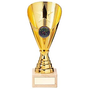 Rising Stars Premium Plastic Trophy Gold 185mm