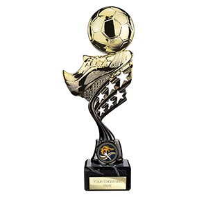 Gold Innov8 Football Trophy 230mm
