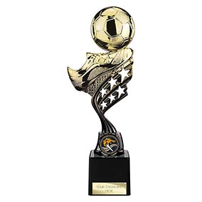 Gold Innov8 Football Trophy 250mm