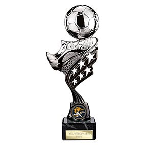 Silver Innov8 Football Trophy 230mm