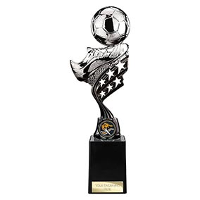 Silver Innov8 Football Trophy 275mm