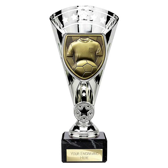 Silver Cobra Star Football Cup 210mm