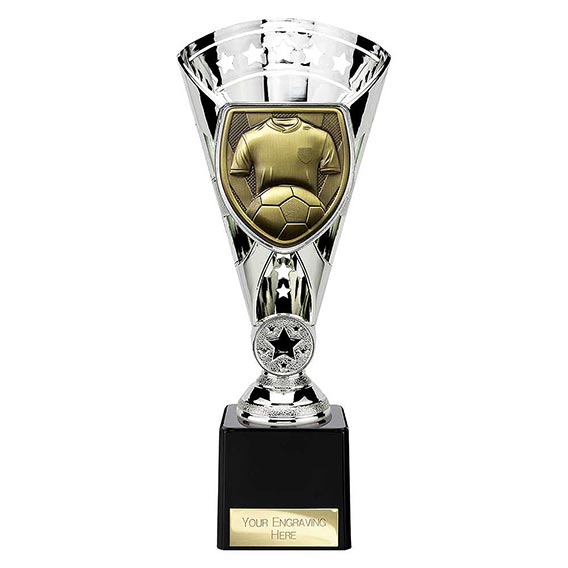 Silver Cobra Star Football Cup 230mm