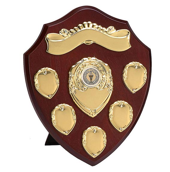 Rosewood Gold Triumph Gold Annual Shield 20cm