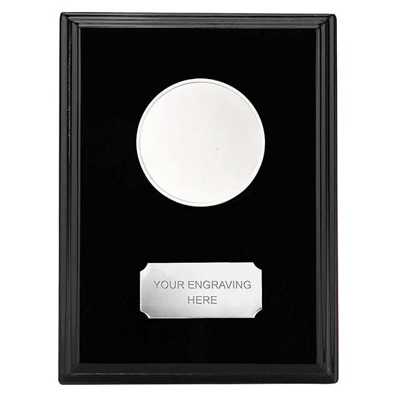 Rosewood Gold Prize Plaque 15cm