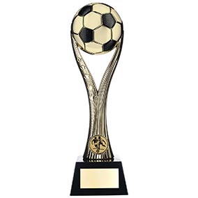 Gold Nova Spire Football Trophy 26cm