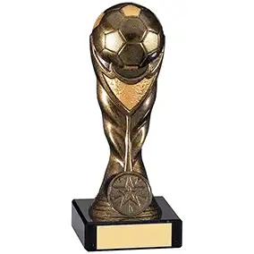 16.5cm Ball Trophy Gold