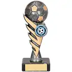 Ball Trophy Old Silver Gold 16cm Ball Trophy Old Silver Gold 16cm