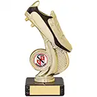 Super Value Bright Gold Boot Award 16cm